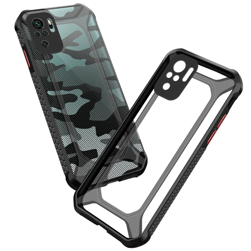 

Rzants For Xiaomi Redmi Note 10 10S Redmi Note 10 Pro Max Soft Case Unicorn Camouflage Back Military Style Cover Shell
