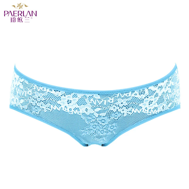 P1789 Blue PAERLAN, маленький код, B код, бюстгальтер для девушек, кружевной, без стального кольца, бюстгальтер, сексуальное женское нижнее белье, кружевной бюстгальтер, нижнее белье - Цвет: P1789 Blue