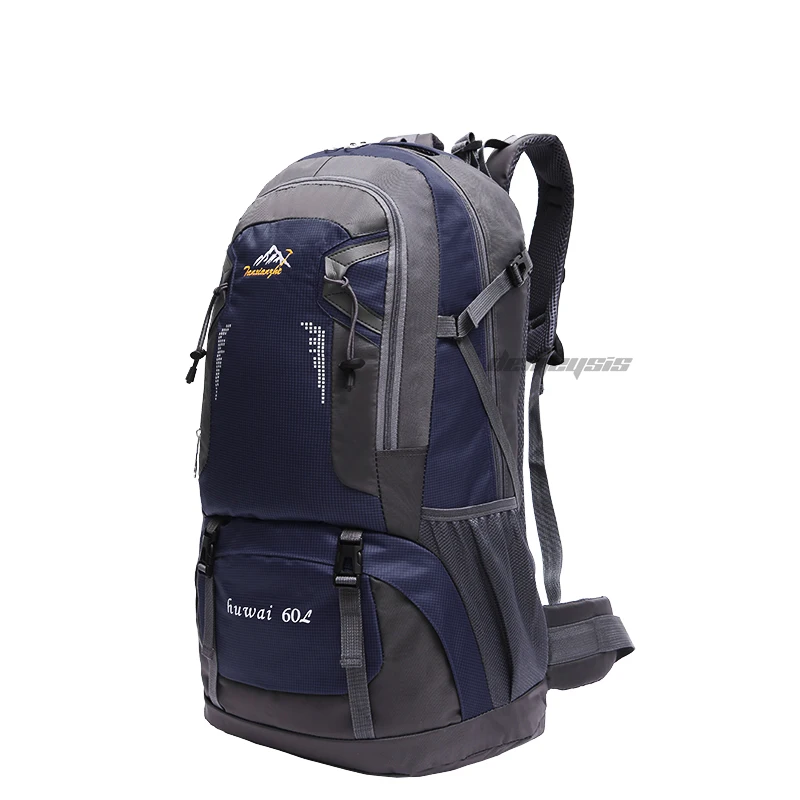 60L Большой Вместительный рюкзак для альпинизма мужчин и женщин