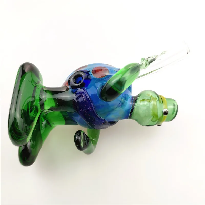 

New Glass Pipe Handmade Smoking Accessories for Dry Herb Glass Smoking hand Pipes