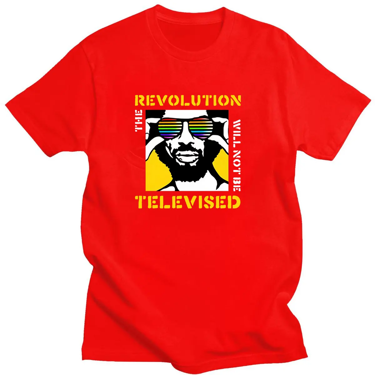 

2021 Popular The Revolution Will Not Be Televised Printed T-Shirts Casual Daily Comfortable Top Fashion Summer O-neck Streetwear