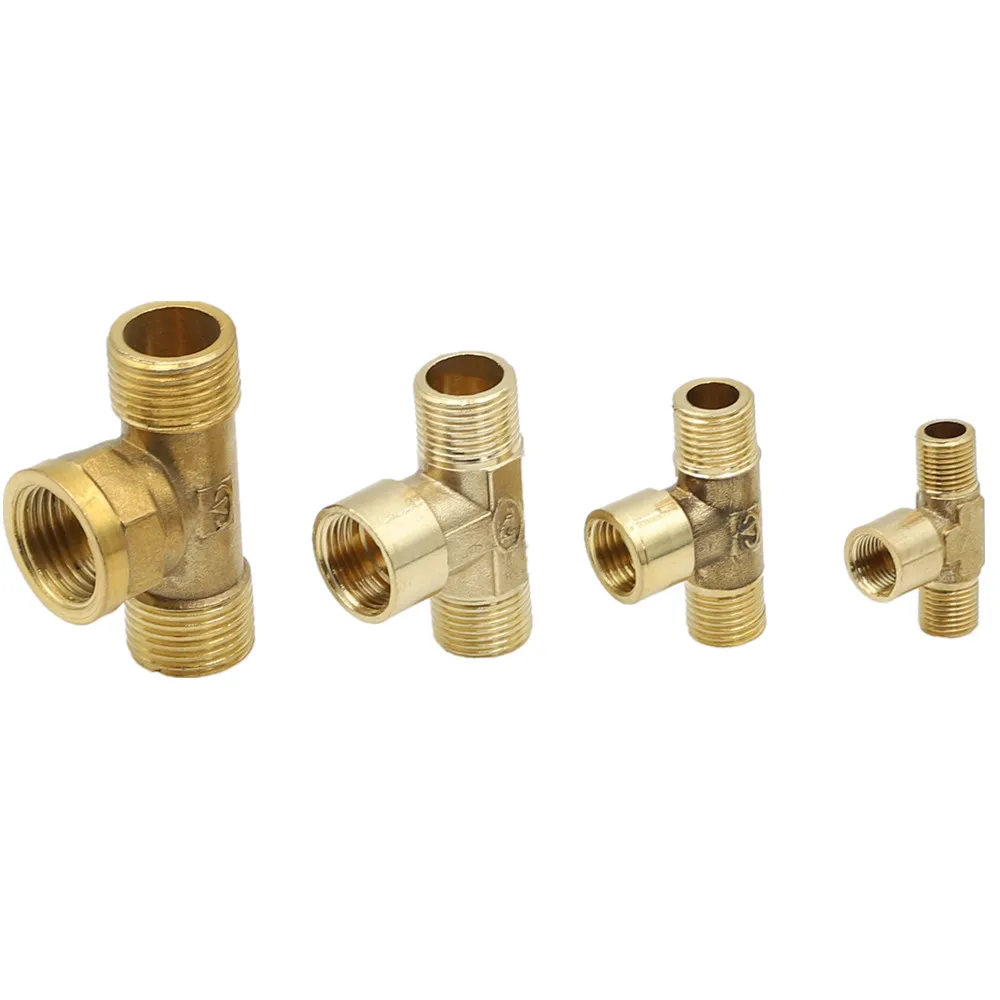 

Коннектор-переходник для медных труб, гнездовой разъем M/F/M 1/8 "1/4" 3/8 "1/2" BSP