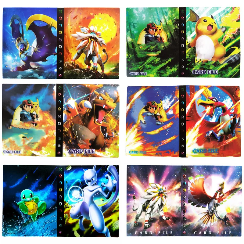 

NEW Pokemon Card Album Book TAKARA TOMY Cartoon Anime New 240pcs Game Card VMAX GX EX Holder Collection Folder Kid Cool Toy Gift