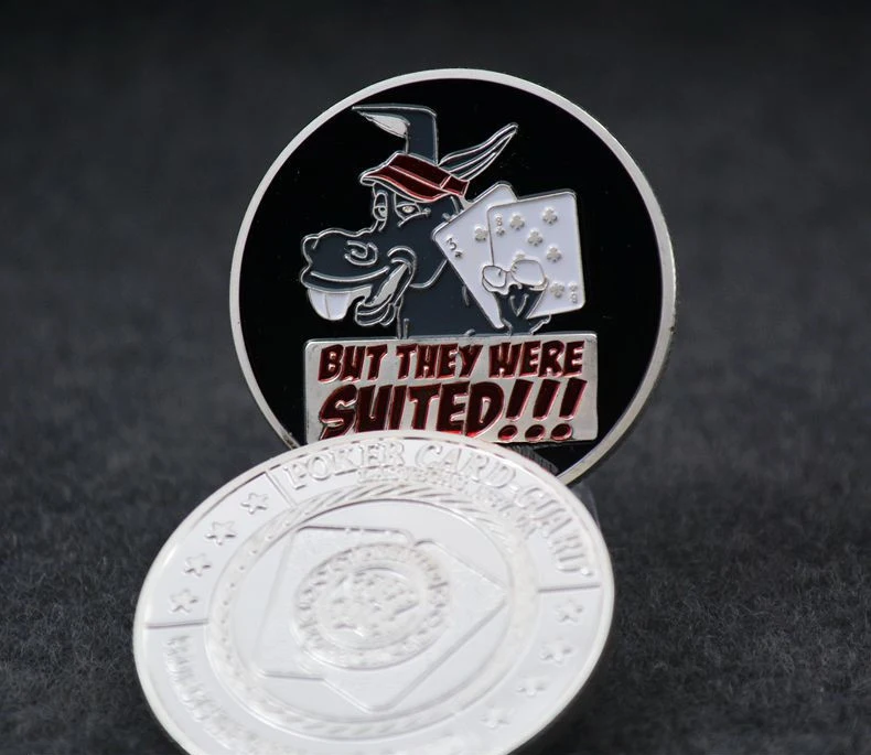 Посеребренные памятные монеты в виде покерных фишек казино но они были подходят