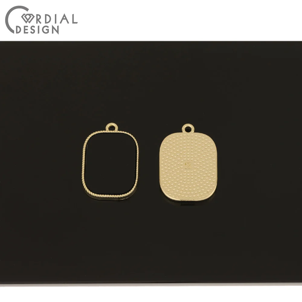 

Cordial Design 50Pcs Jewelry Accessories/DIY Charms/Geometry Shape/Black/Earrings Making/Earring Findings/Hand Made/Pendant