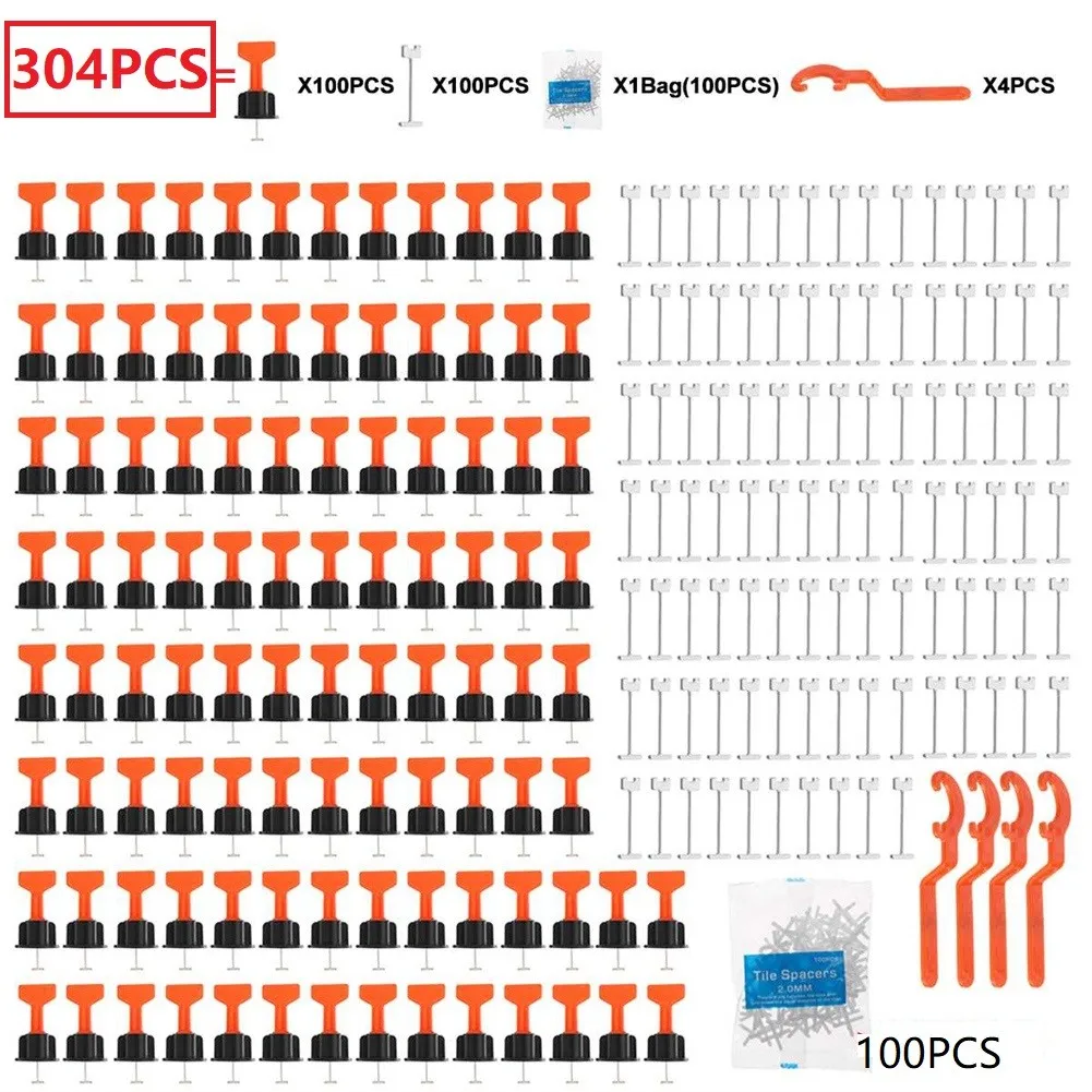 

304 * многоразовая система выравнивания плитки, выравниватель стен, пола, плитки, разделители с гаечным ключом для зазора плитки ≥ 1,5 мм, ручны...