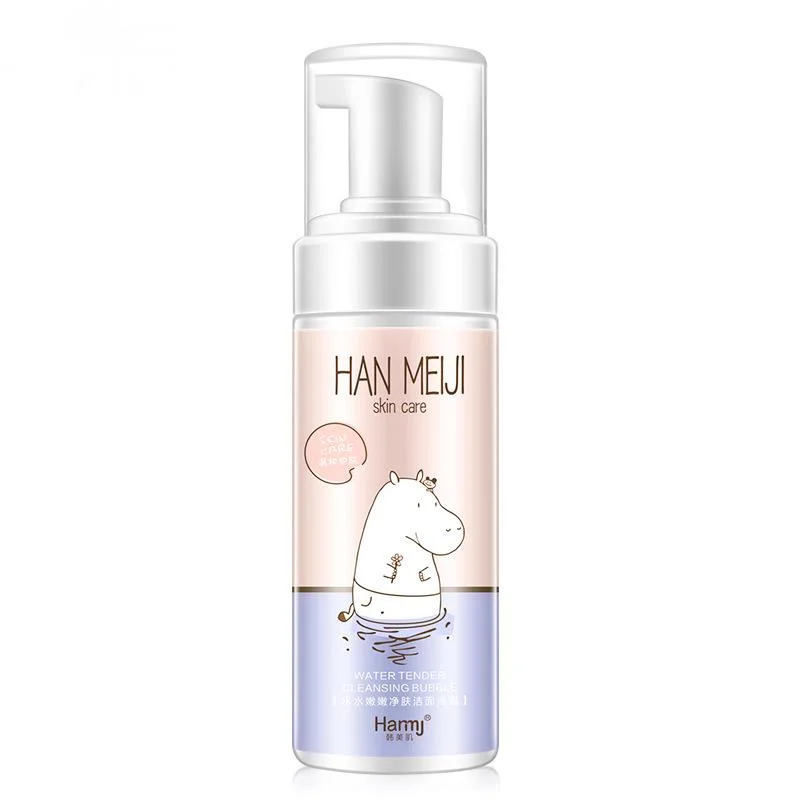

Hippo Water Tender Bubble Facial Cleanser Cleansing Mild Face Wash Oil-control Skin Deep Cleaning Acne Cleanser