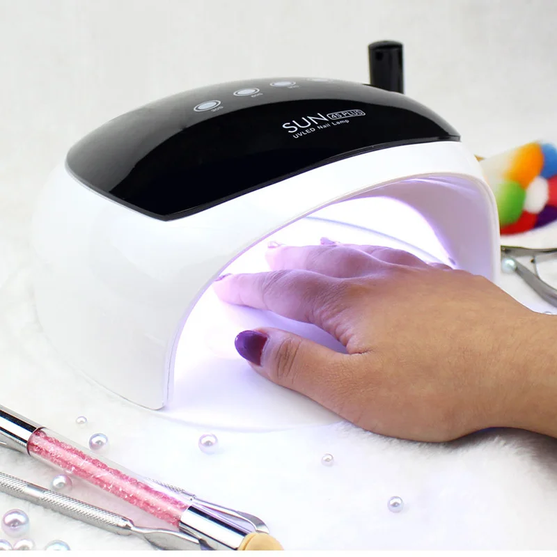 Солнечная 4S УФ лампа для ногтей 52 Вт гель дизайна металлический Сушилка