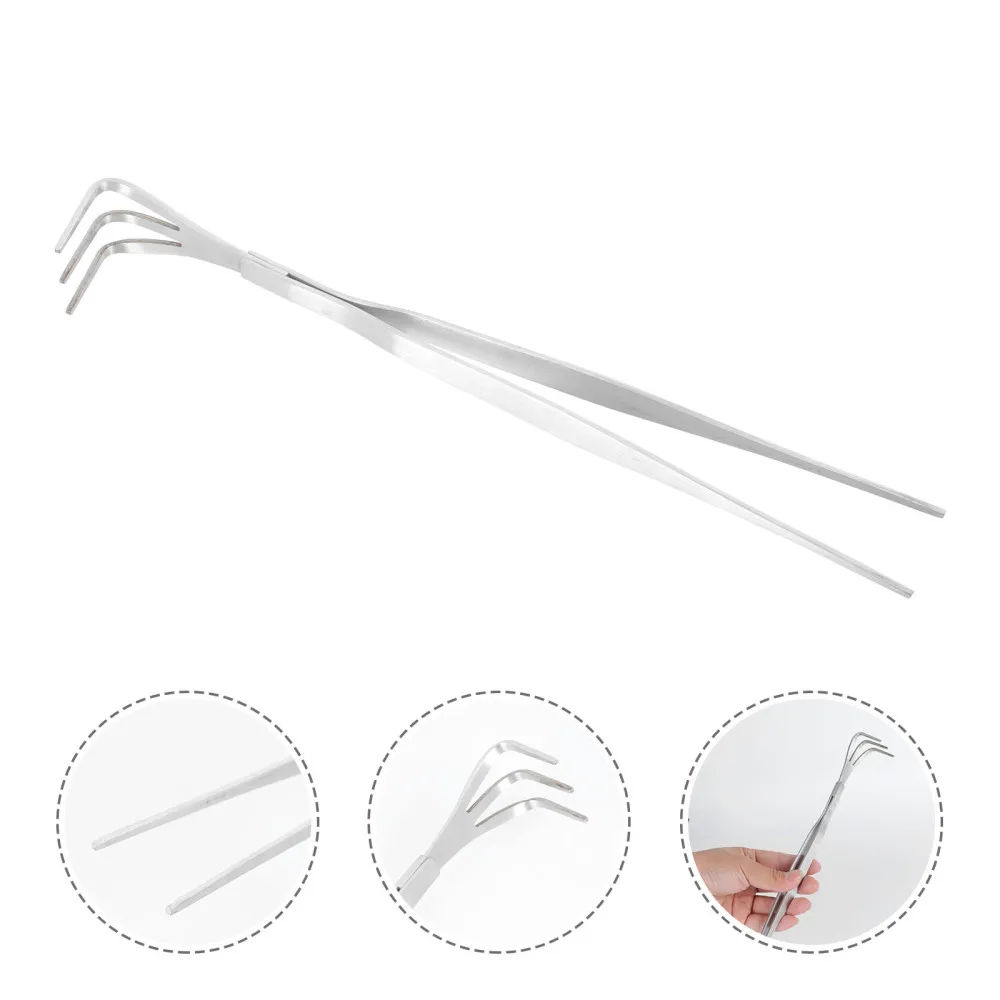 

Stainless Steel Rake Multifunctional Rake Gardening Bonsai Tweezers Rake