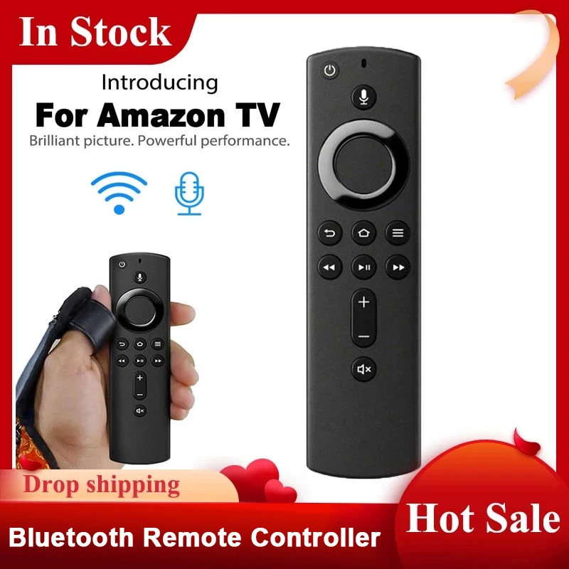 

Voice Smart Remote Control L5B83H CV98LM PE59CV for Amazon Fire Tv Stick 4K Fire Tv Stick with Alexa Voice Remote DR49WK B