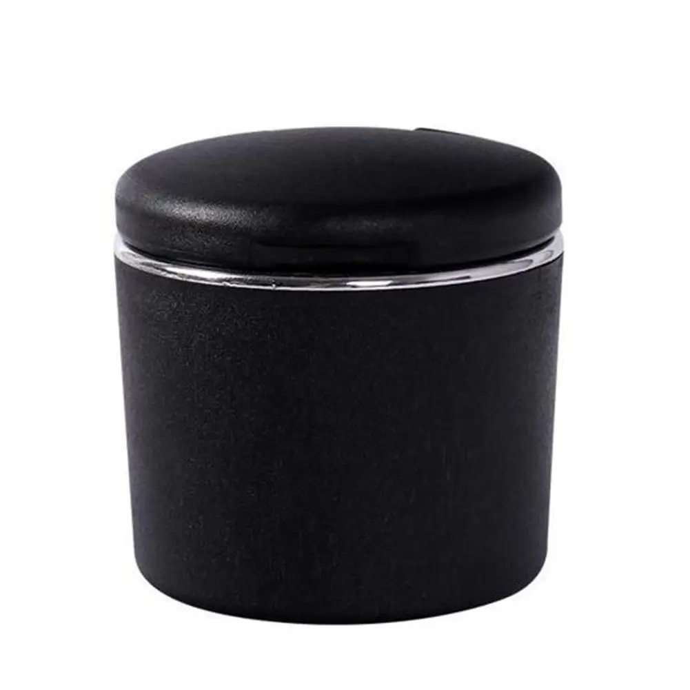 Car Accessories Portable LED Light Ashtray Universal Cigarette Cylinder Holder Styling Family Dual Use | Автомобили и мотоциклы