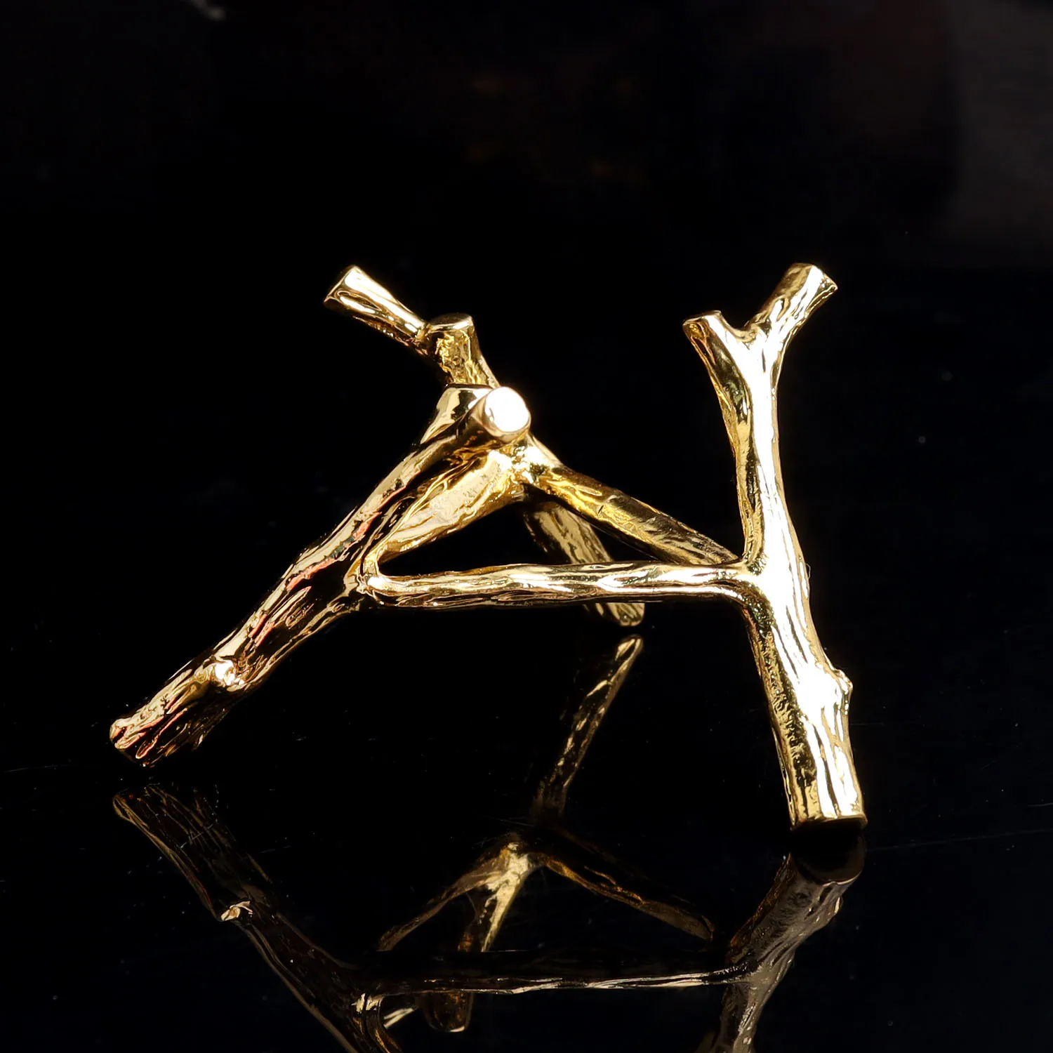 

1pc Metal Dragonfly Branch Pedestal Crystal Stone Ball Holder Globe Craft Ornament Home Desk Decor Collection Gift