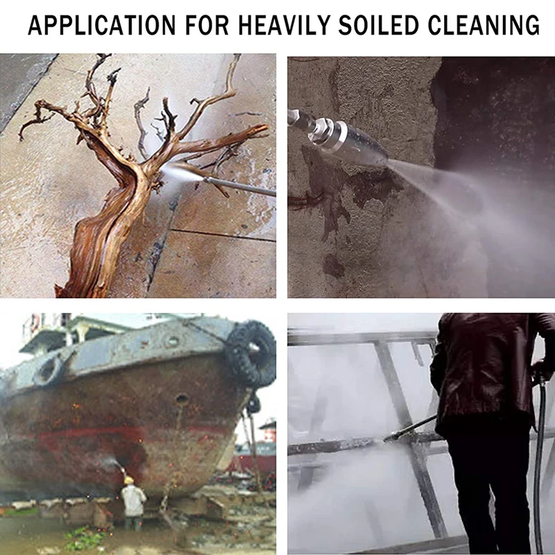 Турбонасадка для мойки высокого давления Вращающаяся насадка горячей и холодной