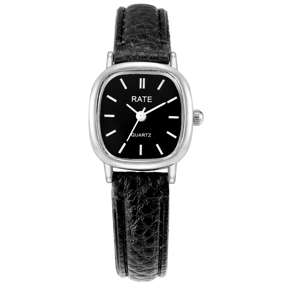 

Business Ladies Casual Watch Classic Black Women Leather Watch Romen Numerals Dial Birthday Best Present for Girlfriend Mom Wife
