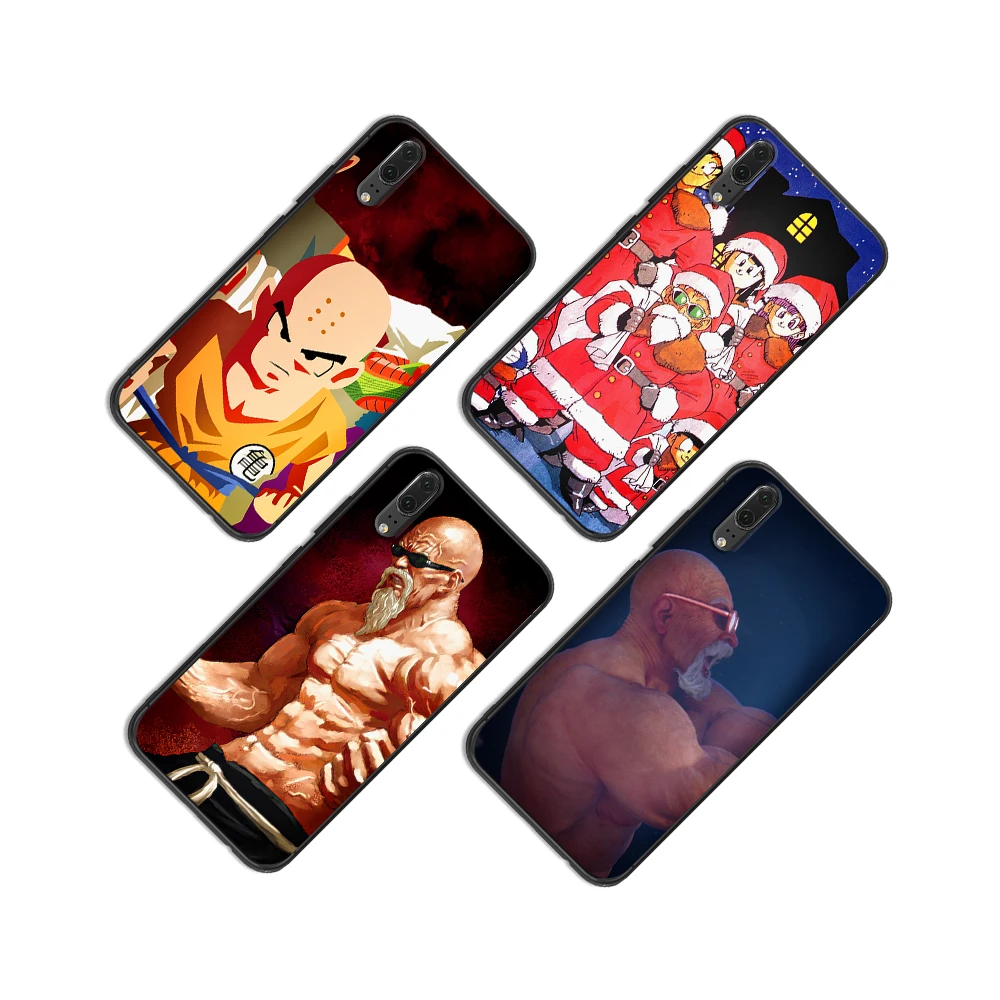 Мультфильм dragon ball дедушка для huawei P8 P9 P10 P20 P30 Lite Pro P Smart 2016 2019 TPU Мягкий силикон |
