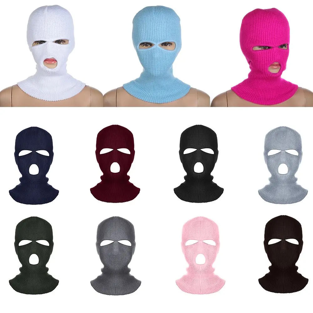 

Women Men Motorcycle Helmet Motorbike Warm Soft Ski Hat Winter Knit Cap Balaclava Hood Army Tactical Hat