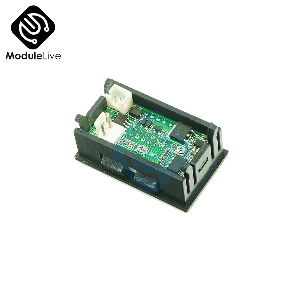 Измеритель напряжения вольтметр-амперметр 3-значный с двойным жк-дисплеем 110