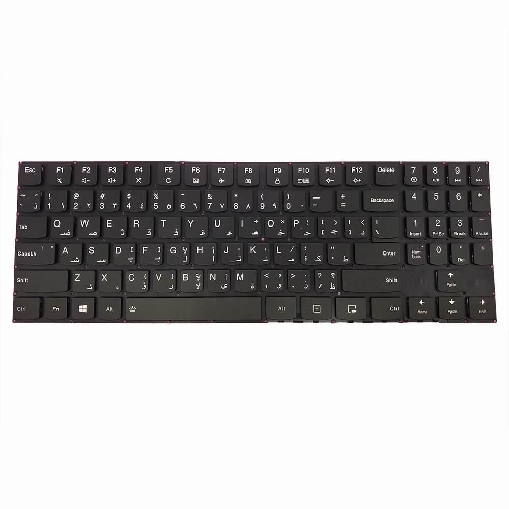 

Colorful RGB Backlit Arabic Russian keyboard for lenovo Y720 Y720-15IKB Type 81CQ RU AR keyboards SN20M27296 LCM16F8 PK1312M5B11