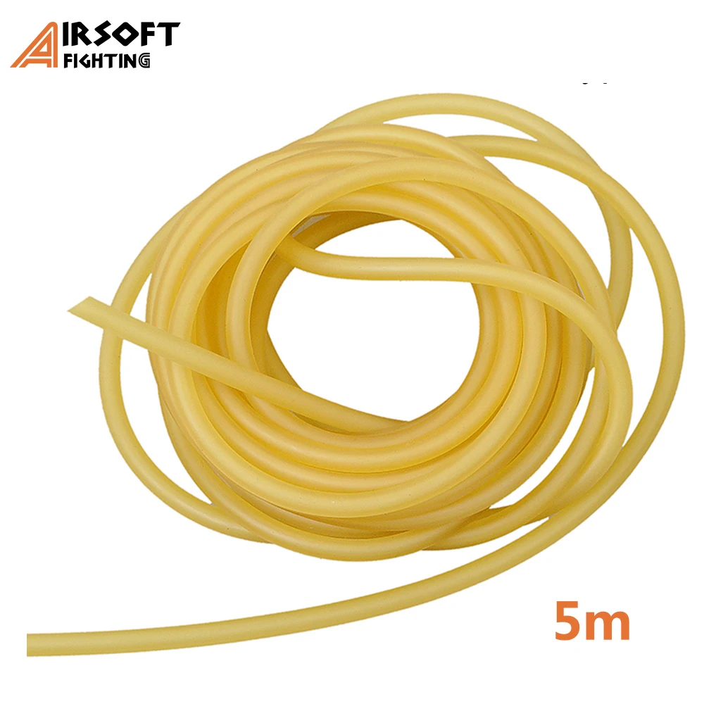 

Резиновая трубка 5 м из натурального латекса для рогатки, для стрельбы, охоты, спорта на открытом воздухе, катапульты, инструмент для выживан...