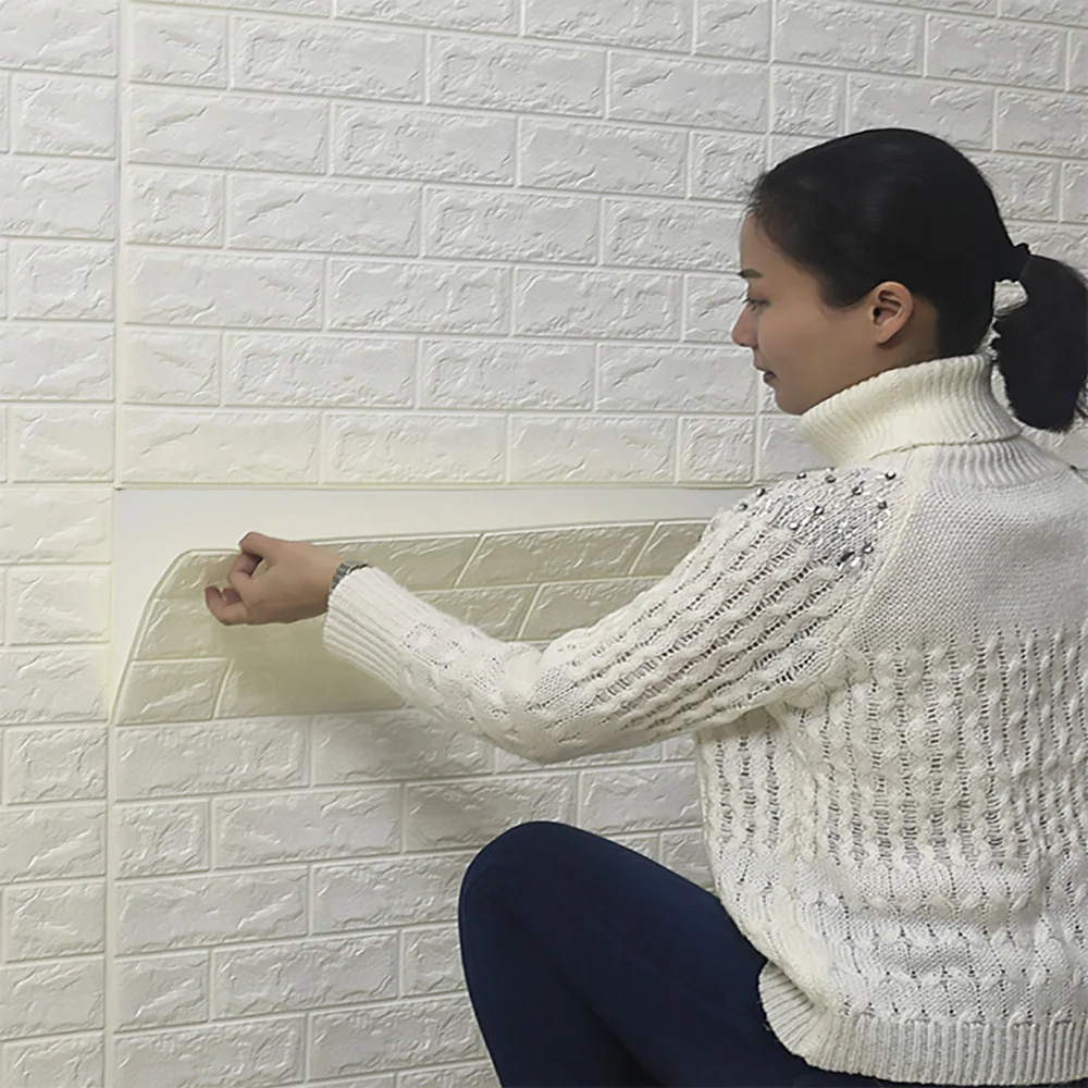 3d наклейки на стену для спальни теплый декор фоновая стена пенопластовые