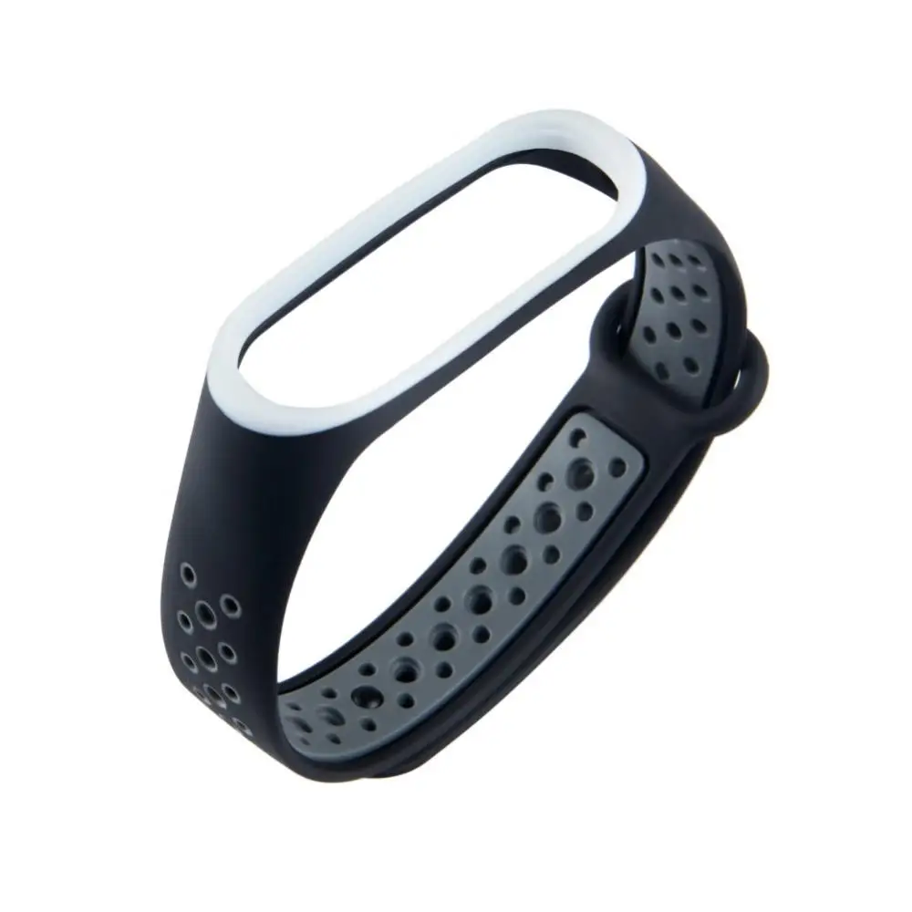 Дышащий Регулируемый смарт-браслет ремешок на запястье для Xiaomi Mi Band 3/4 носимые