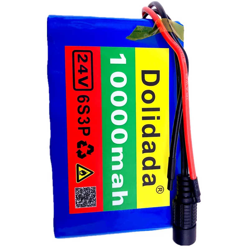 

6s3p 24V10Ah 18650 Battery Lithium Battery 25.2v 10000mAh Electric Bicycle Moped /Electric/Li ion Battery Pack with pack BMS