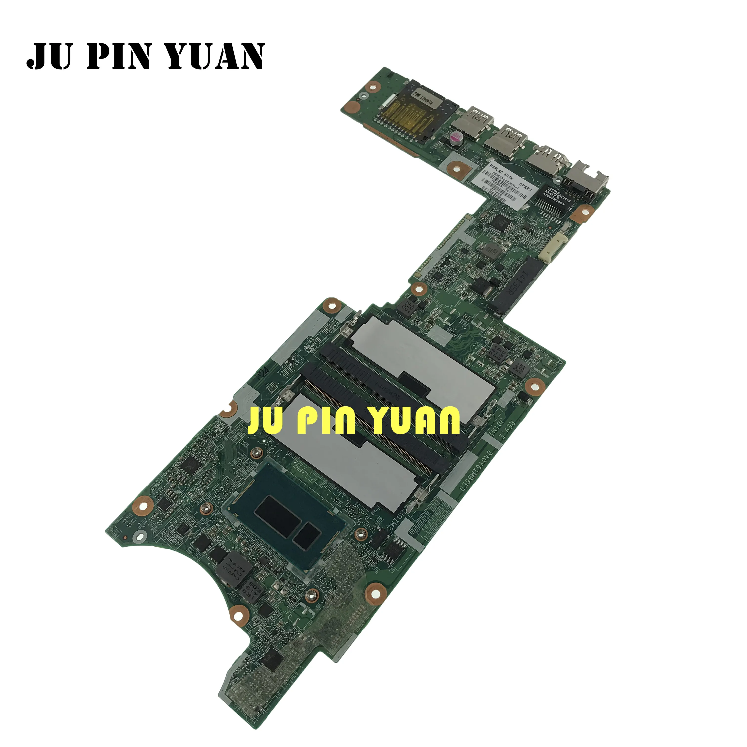 Ju pin yuan 780958 501 601 для HP Pavilion X360 15 U материнская плата ноутбука с i7 4510U CPU DA0Y61MB6E0