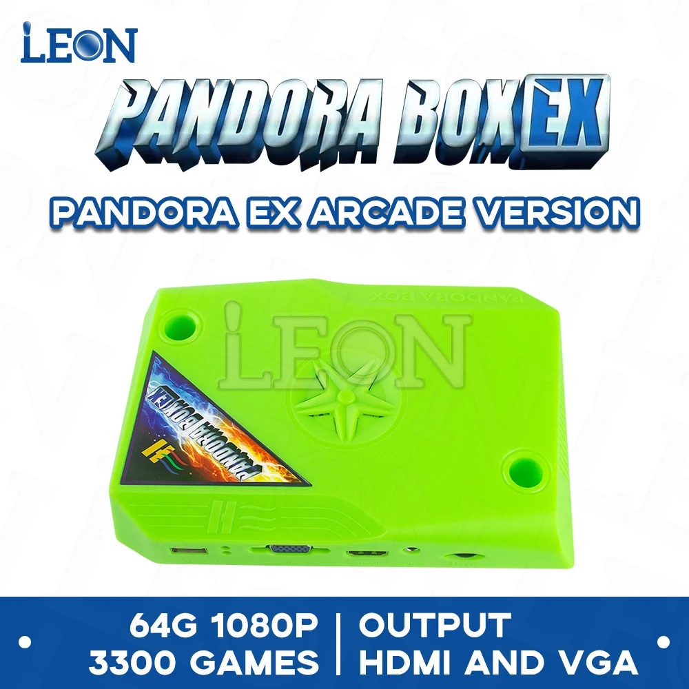 Материнская плата Pandora Box EX аркадная версия 3300 в 1 поддерживает 4 игрока аркадная игровая коробка Pandora Box Jamma Pcb Pandora FHD 1080P