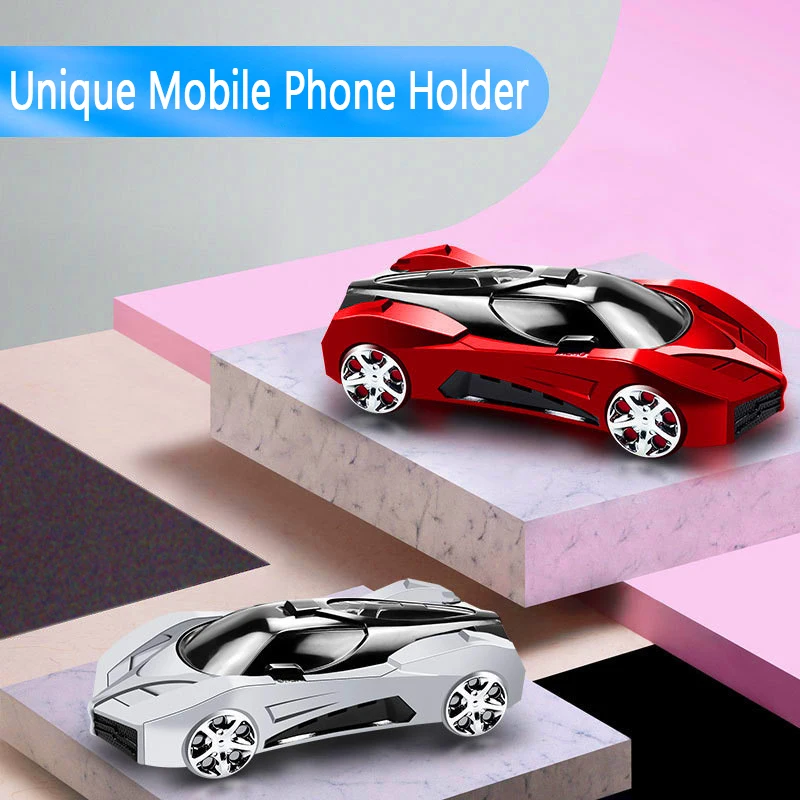 

3 In 1 Car Phone Support with Auto Incense Phone Number Plate 360 Rotate Car Phone Holder Temporary Parking Card Air Freshener