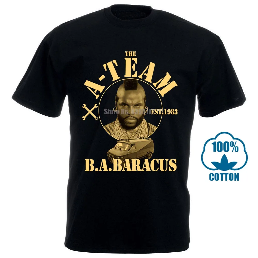Мужские крутые Топы с коротким рукавом The A Team B Premium футболка забавная ТВ серийная