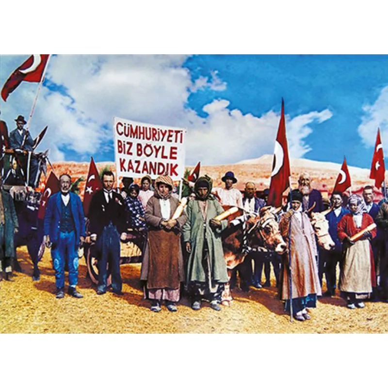 

Republic We Have Earned Such Canvas Print 40x60 cm