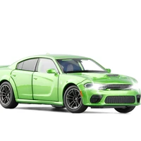 2020 dodge charger srt hellcat simulation 132 metal toy vehicles model alloy children genuine license collection gift car kids