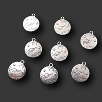 10pcs silver plated alien universe ufo metal tag bracelet pendants diy charms for jewelry carfts making supplies 2017mm a2304