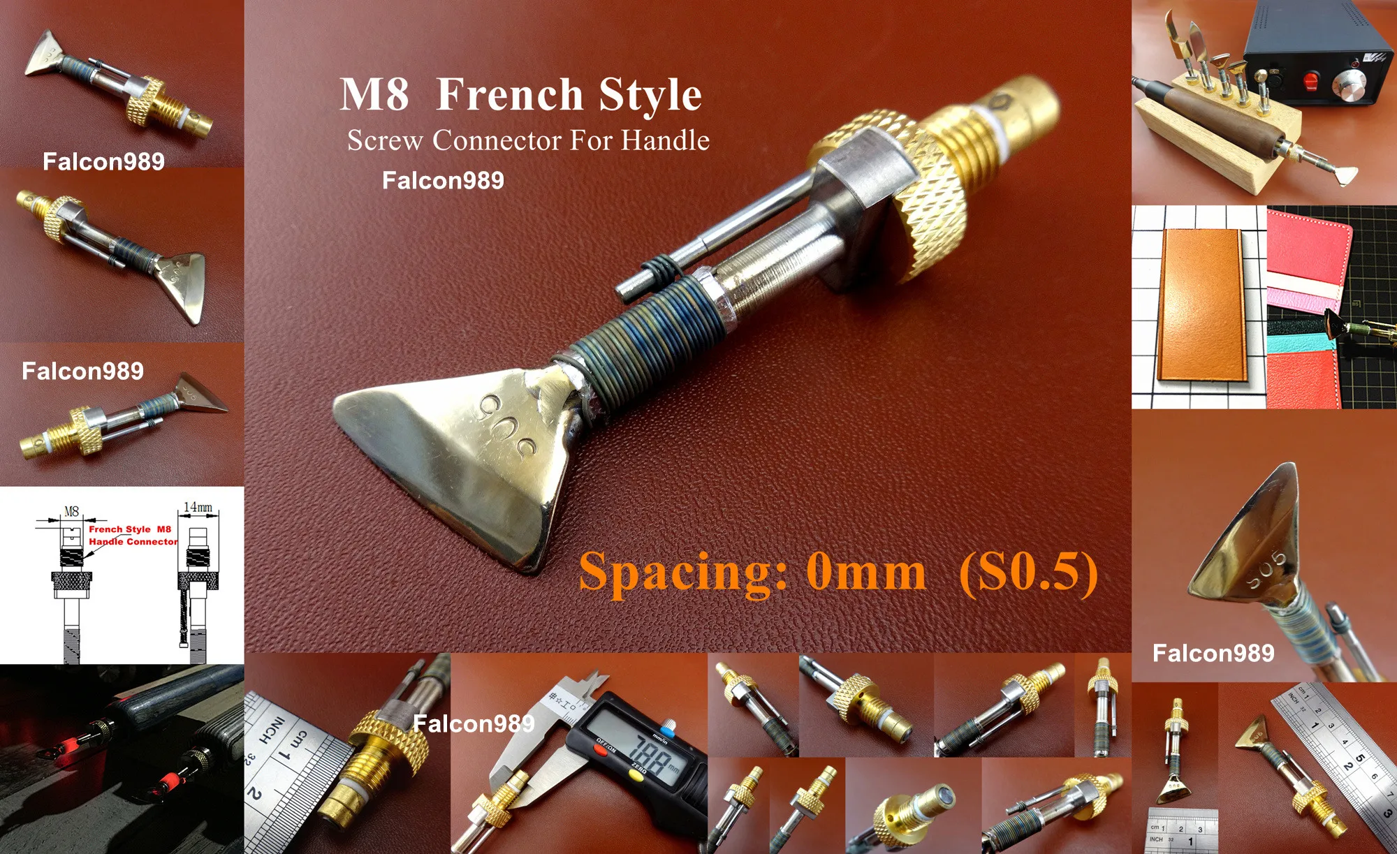 24 вида кожаного ремесла электрическая машина для сгибания кромок паяльная