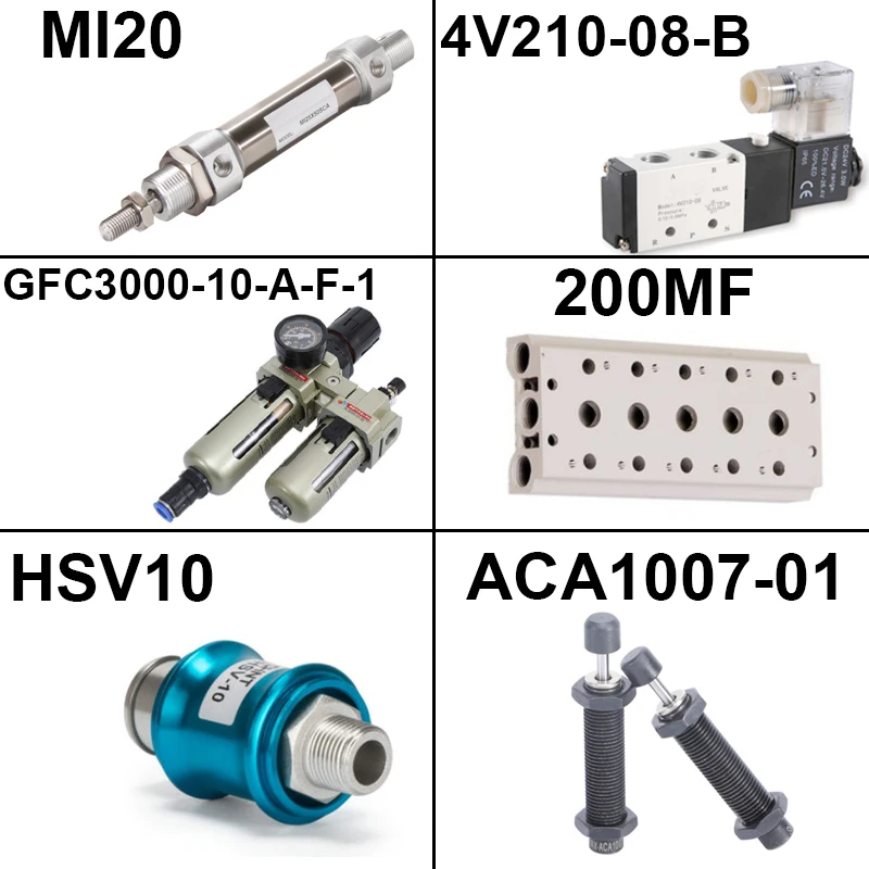 Специальный цилиндр для масок TR6X10S ACQ20 ACQJ40 HFY20 HFZ16 HLH16X20S ACA1007 01 MI20X100SCA