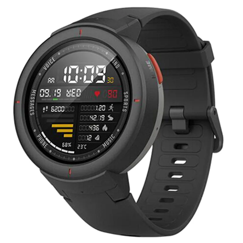 Умные часы Huami AMAZFIT Verge GPS ГЛОНАСС музыка на борту ответ вызов умные сообщения Push