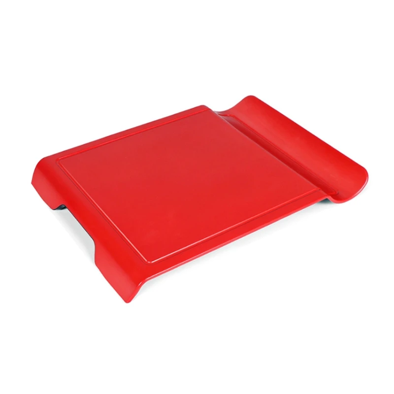 

T5EB Multifunctional U-Shaped Cutting Board with Grooves Thicken Plastic Smart Non-Slip Meat Fruit Vegetable Chopping Plate