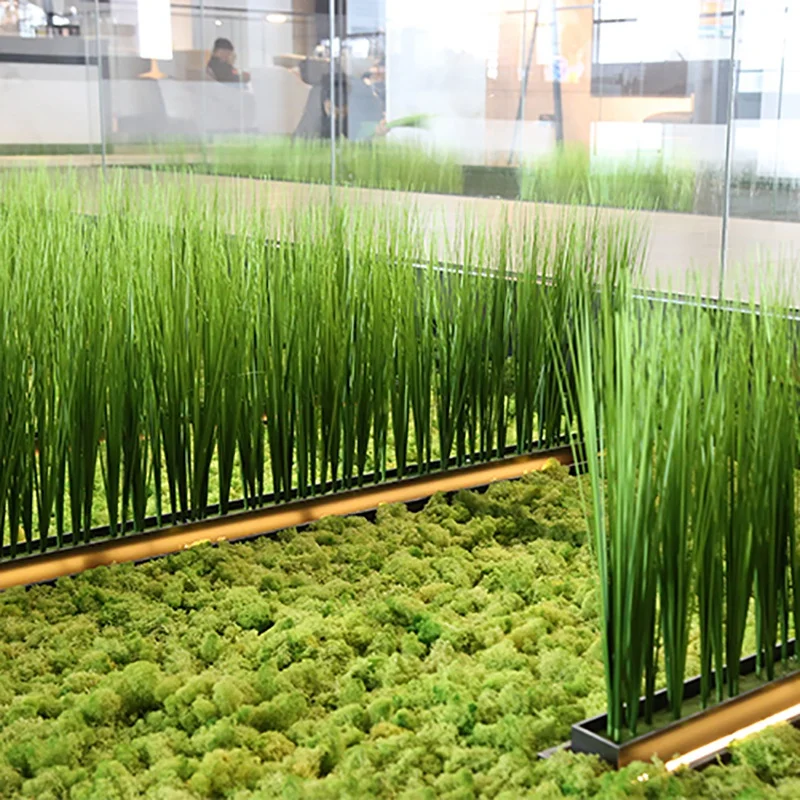 10 шт Поддельные луковые травяные ветки пластиковое искусственное растение букет