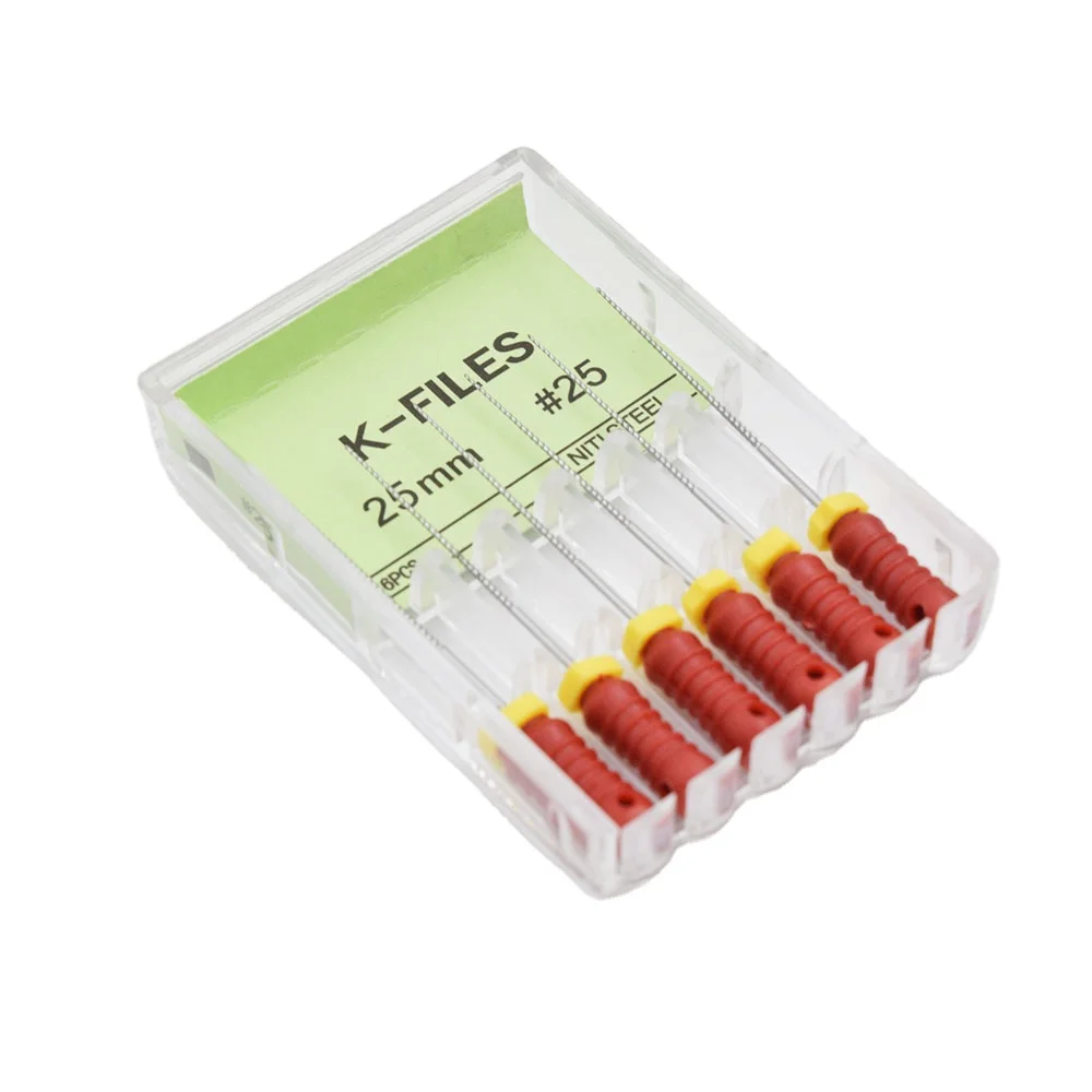 Стоматологические эндододонтические Инструменты 10 коробок Niti K файл 21 мм 25