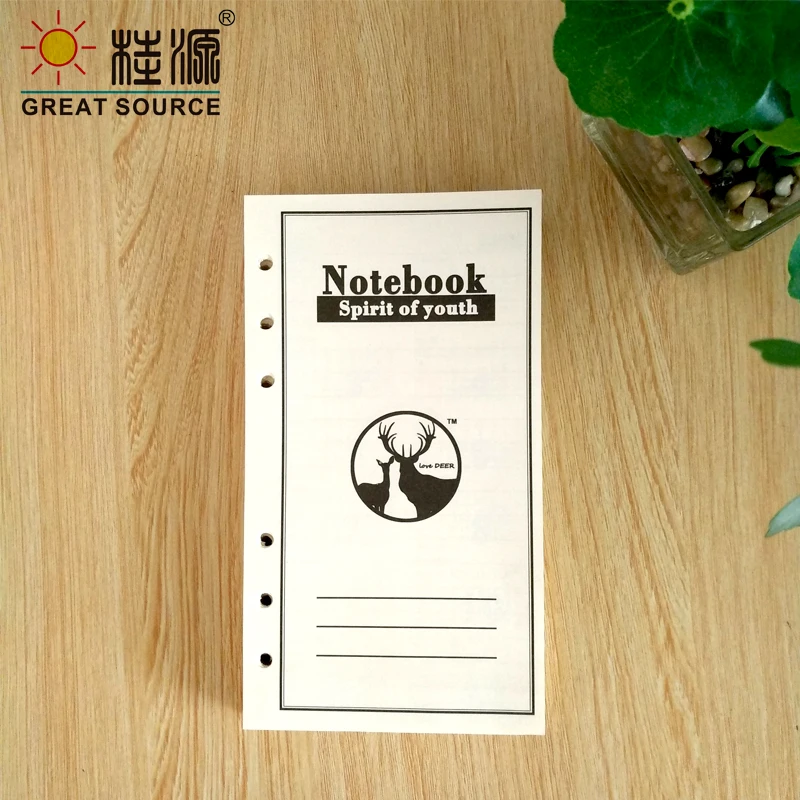 Блокнот Filofax A6 с широкими листами сменная бумага для 6 колец рефиллер журнала