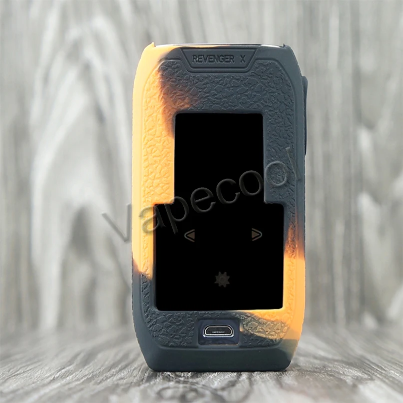 Vaporesso Revenger X Силиконовый чехол для кожи и силиконовой крышки Защитный чехол для Vape Revenger X 220W kit Box mod