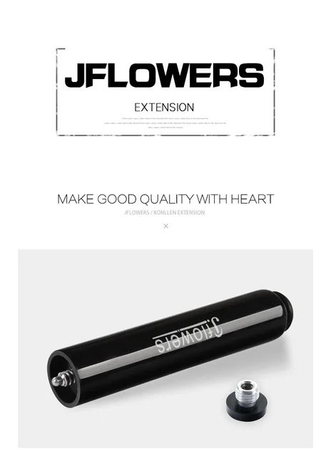 J.Flowers-taco de Billar profesional de fibra de carbono, tecnología negra,  JF30-05, Kit de palo de Billar con extensión - AliExpress