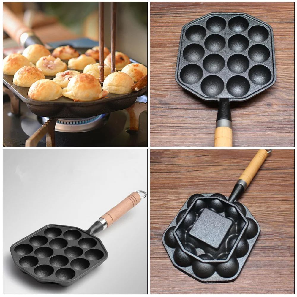 

1pc Takoyaki Grill Pan Takoyaki Cooking Baking Mold Kitchen Cake DIY Tool