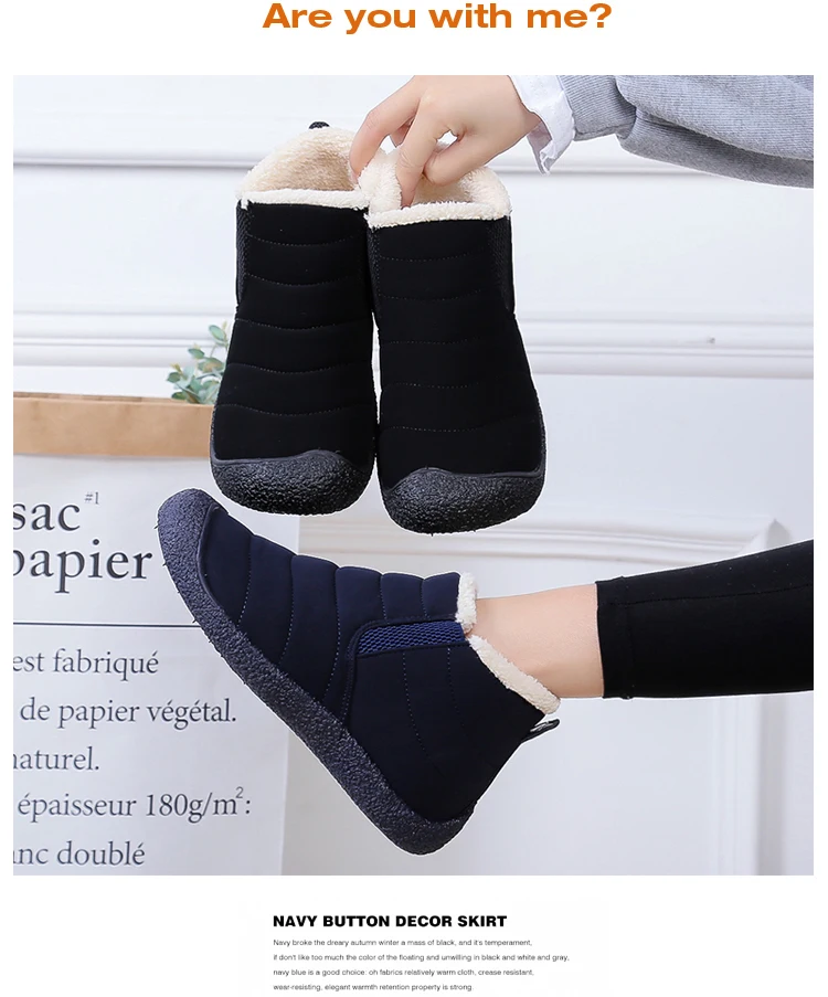 Ботинки; женские теплые меховые ботильоны; женские зимние ботинки; женская обувь; модные зимние ботинки; botas Mujer; женская зимняя обувь; Zapatos De Mujer