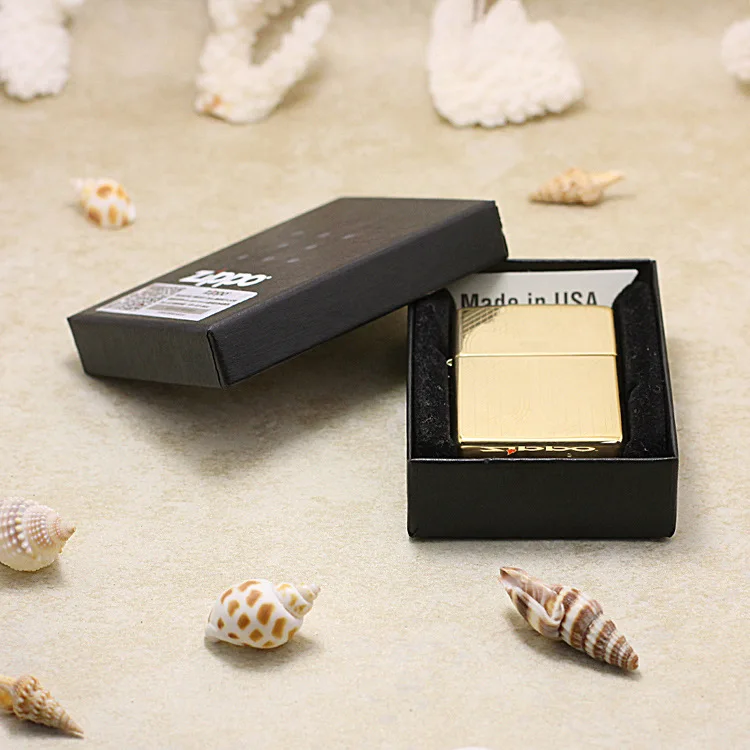 Оригинальная зажигалка Zippo медная ветрозащитная с крестом для сигарет