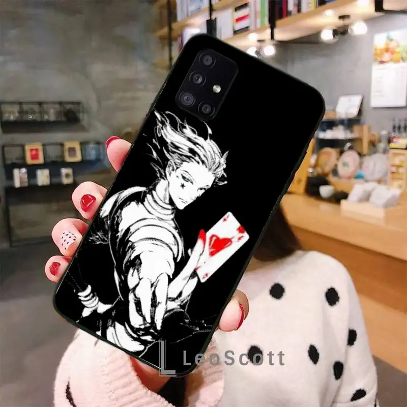 

Hisoka Anime Hunter X hunter Phone Cases For Samsung S21 S30 Plus ultra 5G M11 A50 A51 A71 A20S