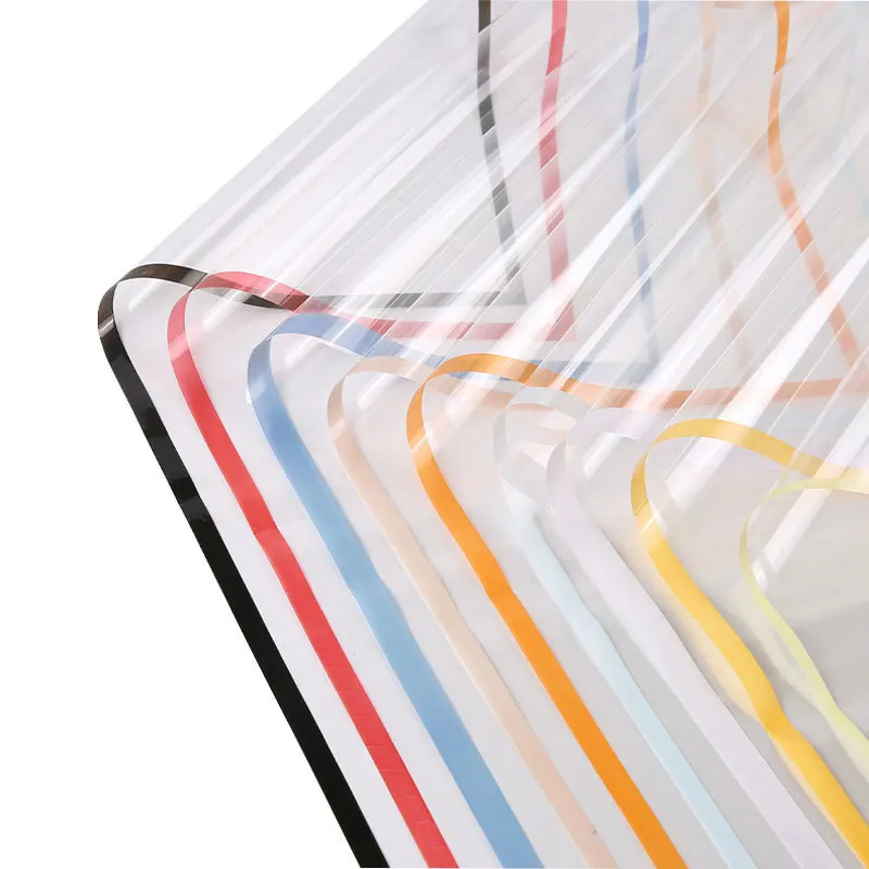 Стекло обертка товары для флористики и изображениями красочного цветка