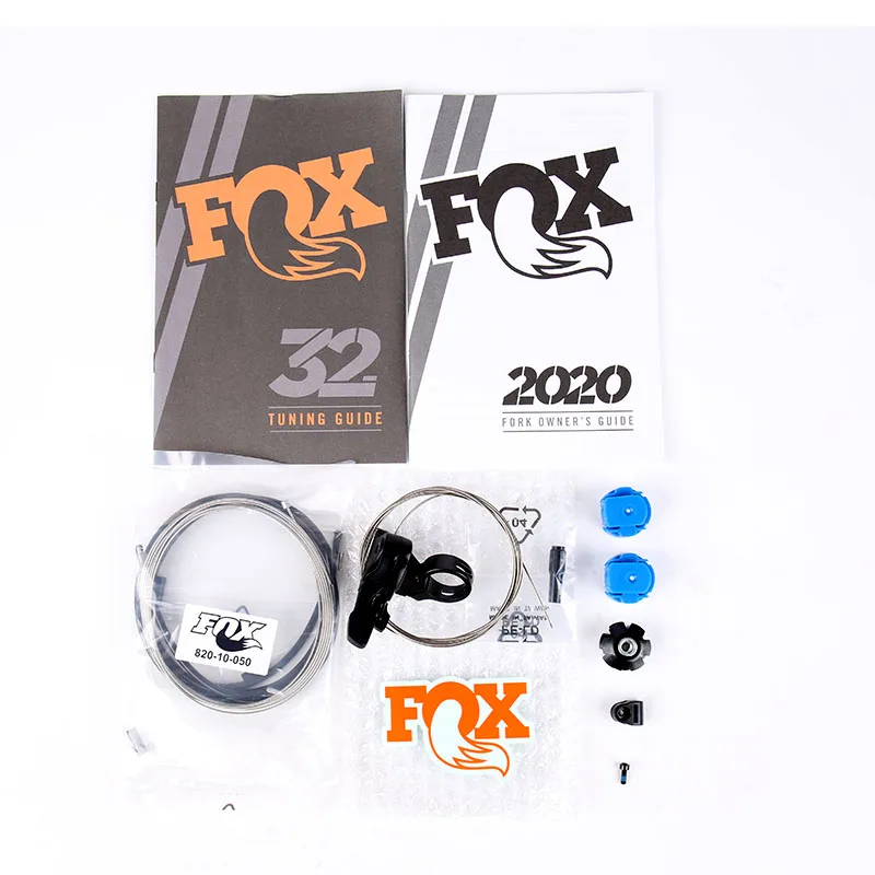 FOX Заводская Серия 32 поплавок SC шаг литой Касима 29 дюймов 100 мм FIT4 1,5 конический BOOST 110x15 мм Дистанционный Замок на руль оранжевый