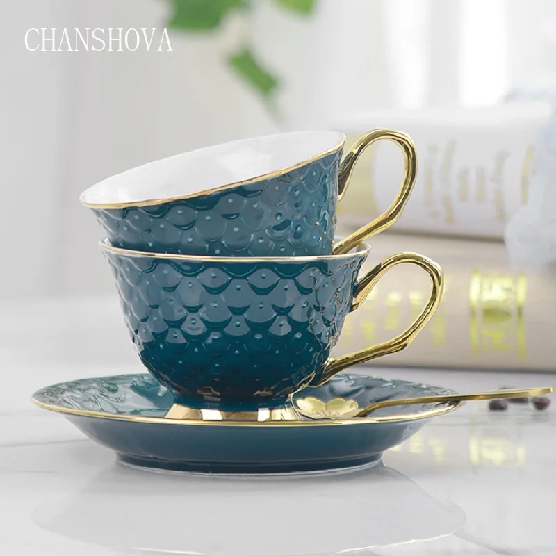 CHANSHOVA в скандинавском стиле пигментированная фарфоровая кофейная чашка с