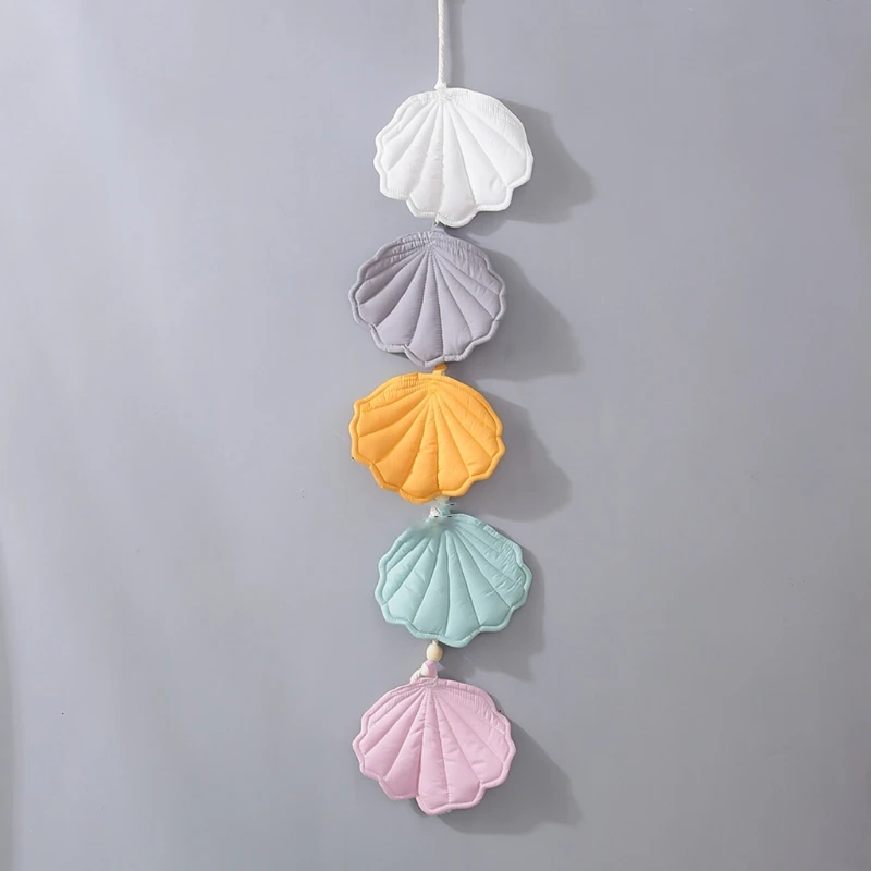 

Creative Shell/Leaves Shape Baby Crib Mosquito Net Ornament Wall Hanging Pendant Kids Children Home Decor